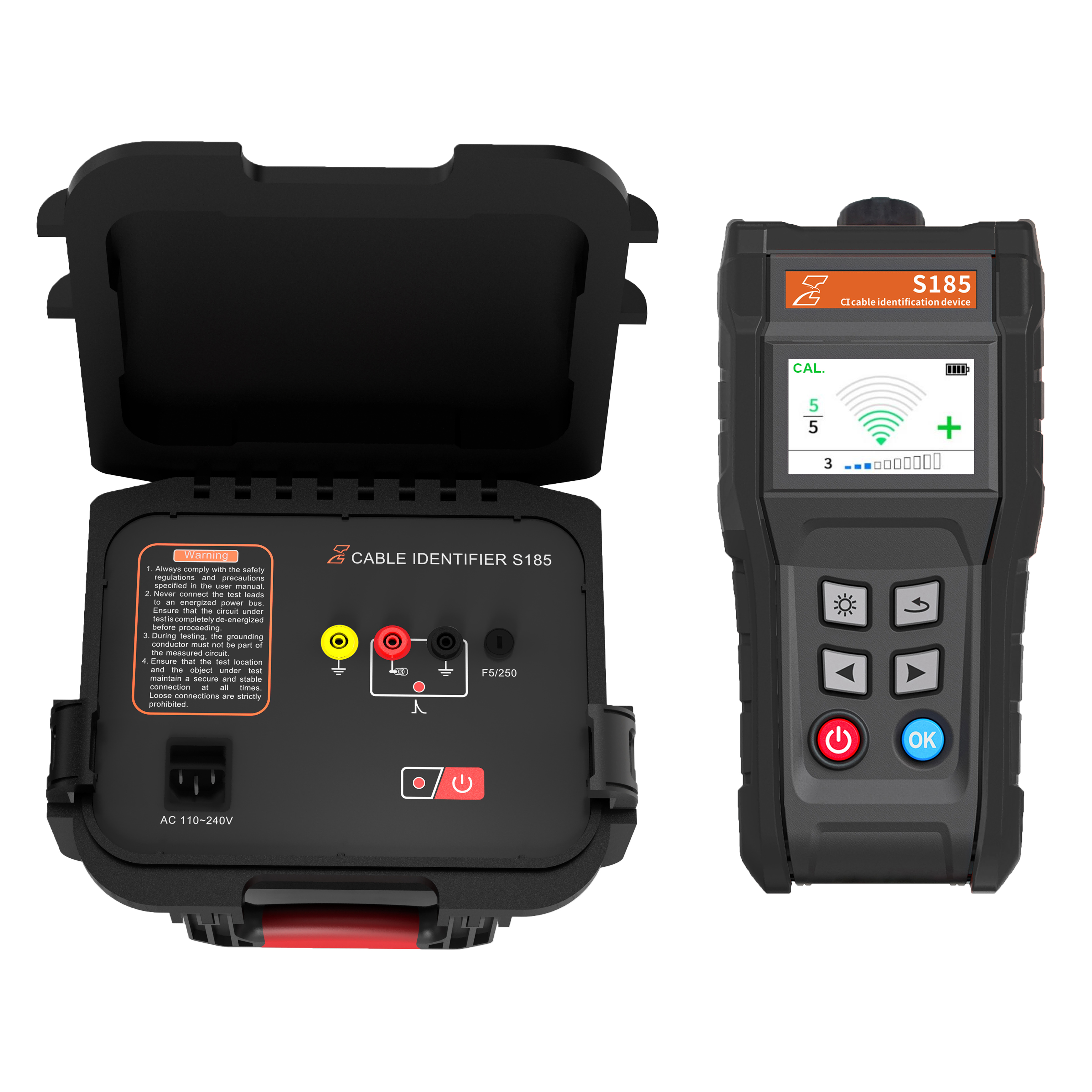 High voltage cable test and diagnostic equipment